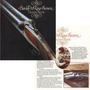 David McKay Brown 1990 Circa Gun Catalog (Glasgow)