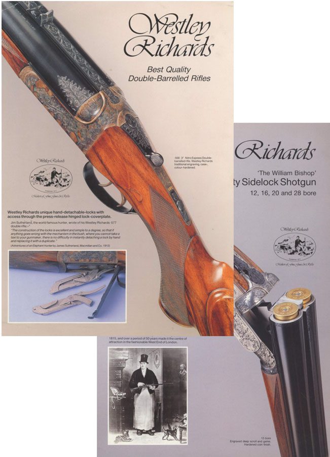 Westley Richards 1990 Rifles and Guns Catalog - GB-img-0