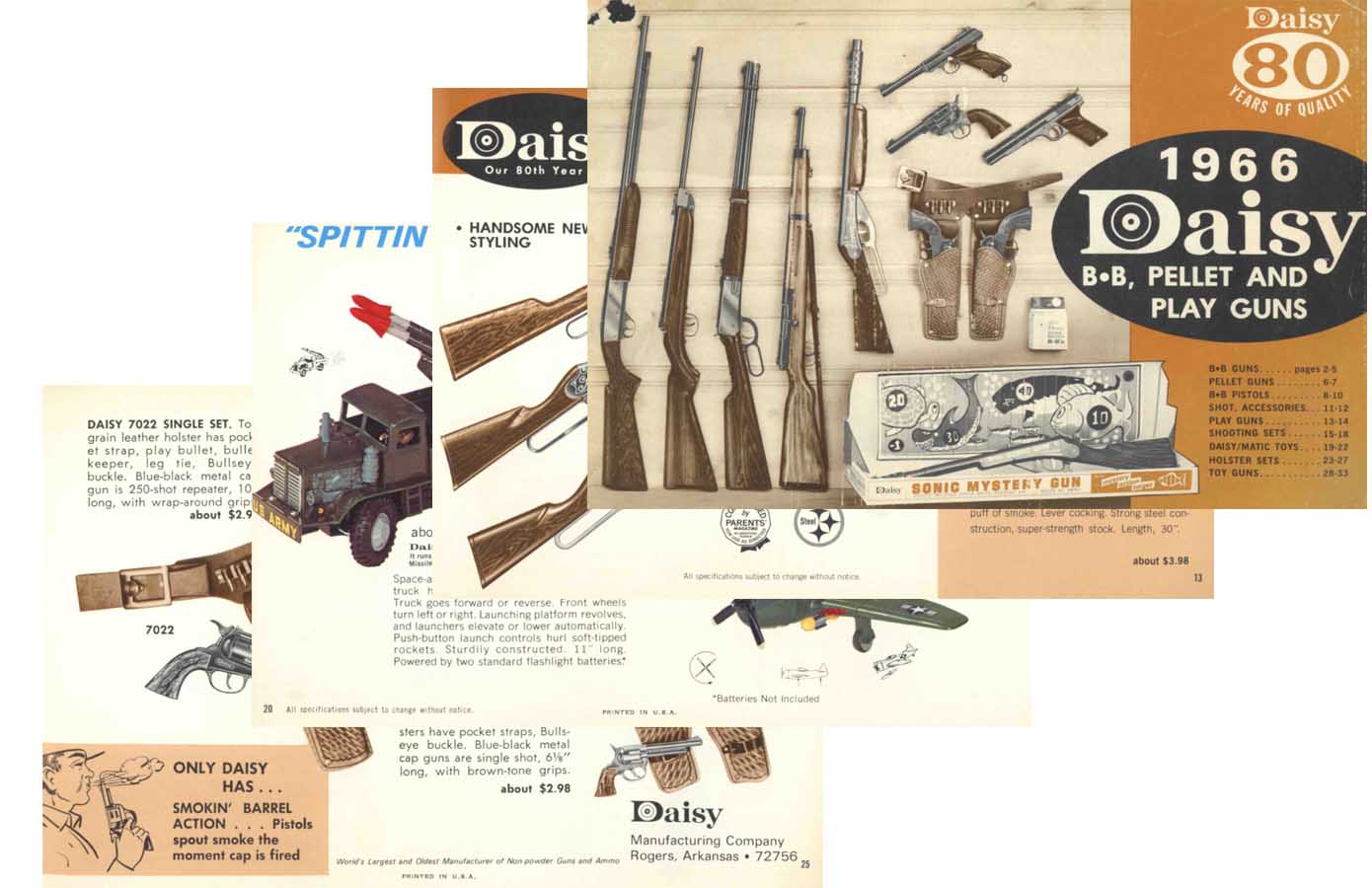 Daisy 1966 BB, Pellet and Play Guns Catalog - GB-img-0