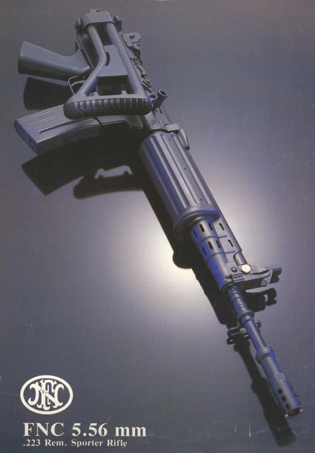 FNC 5.56 mm .223 Rem. Sporter Rifle c1980 Flyer - GB-img-0