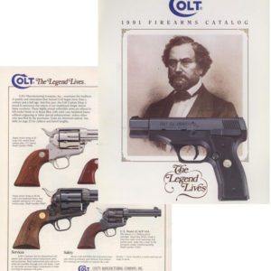 Colt 1991 Gun Catalog