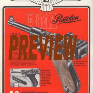 Erma Pistolen 1980 Circa LA Distributors Flyer