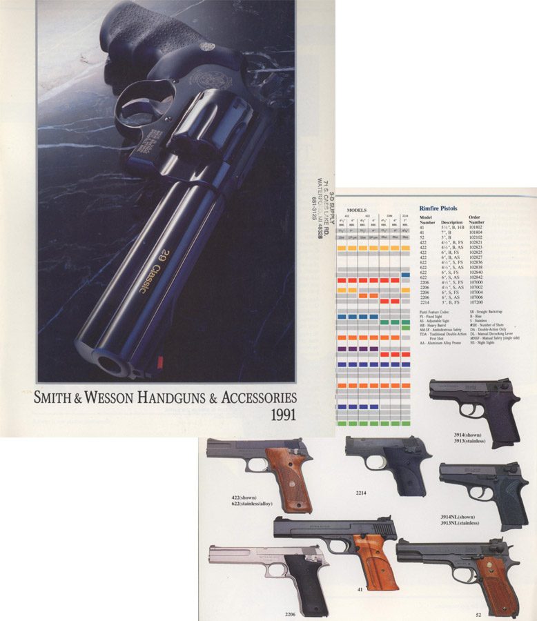 Smith & Wesson 1991 Gun Catalog - GB-img-0