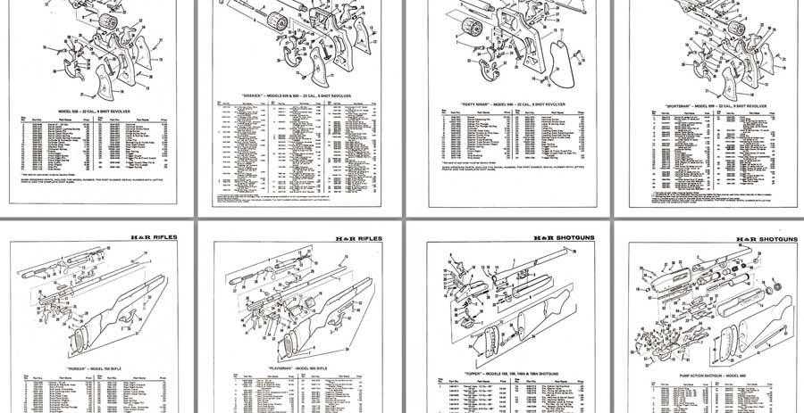 Harrington & Richardson  Schematic Drawings - GB-img-0