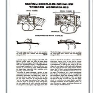 Mannlicher-Schoenauer Schematic Drawings