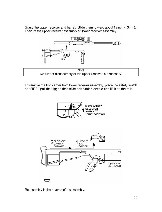 Barrett Model 95 Operator's  Manual - GB-img-0