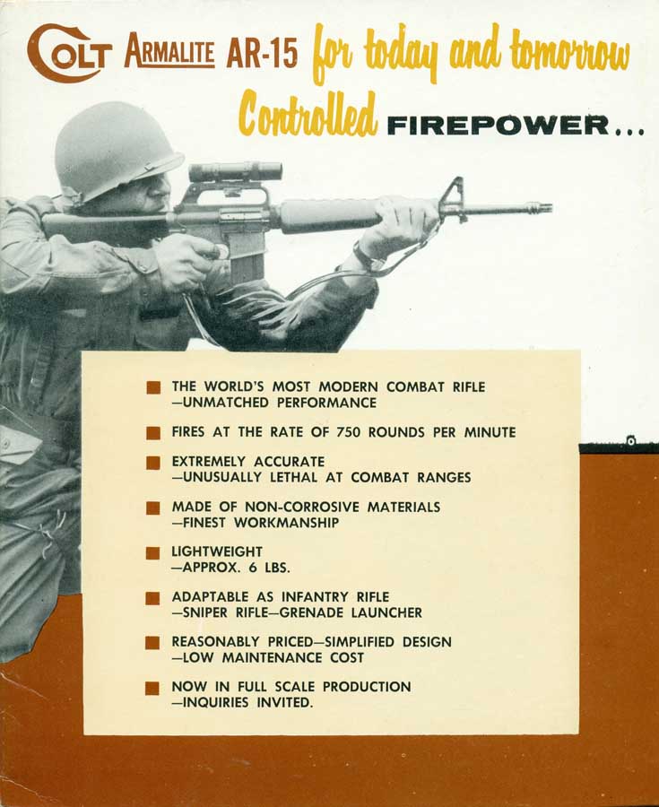 Colt Armalite AR-15 Color Brochure - GB-img-0