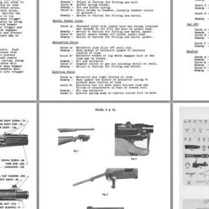 Remington Model 8 & 81 1950 Field Service Manual