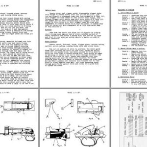 Remington Model 11 & SPT- c1950 Manual