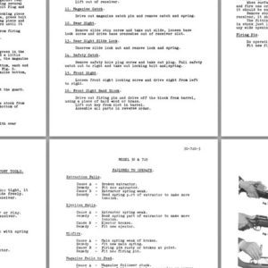 Remington Model 30 & 720 FS- c1950 Manual