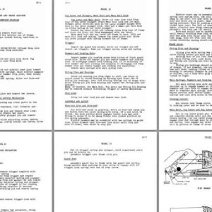 Remington Model 32 FS- c1950 Manual