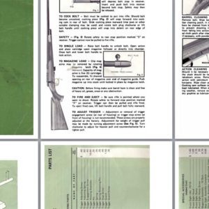 Remington Model 341 S- c1950 Manual