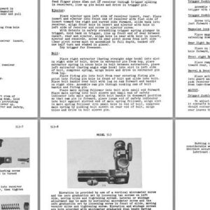 Remington Model 513- c1950 FS Manual