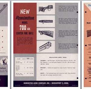 Remington Model 700 ADL- c1964 Introduction Flyer