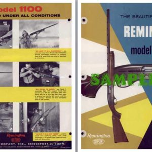 Remington Model 1100 1963 Announcement Flyer