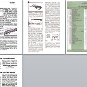 Remington  Model 1100 12, 20 ga Manual