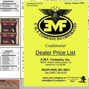 E.M.F. 2002 Company Inc. Gun Catalog