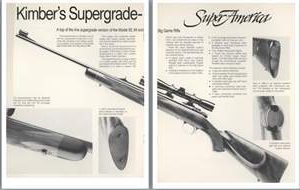 Kimber 1988 Rifle Product Line Flyer