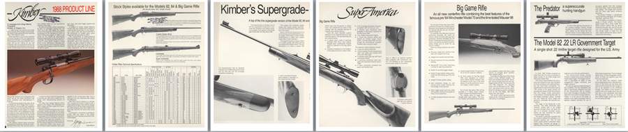 Kimber 1988 Rifle Product Line Flyer - GB-img-0