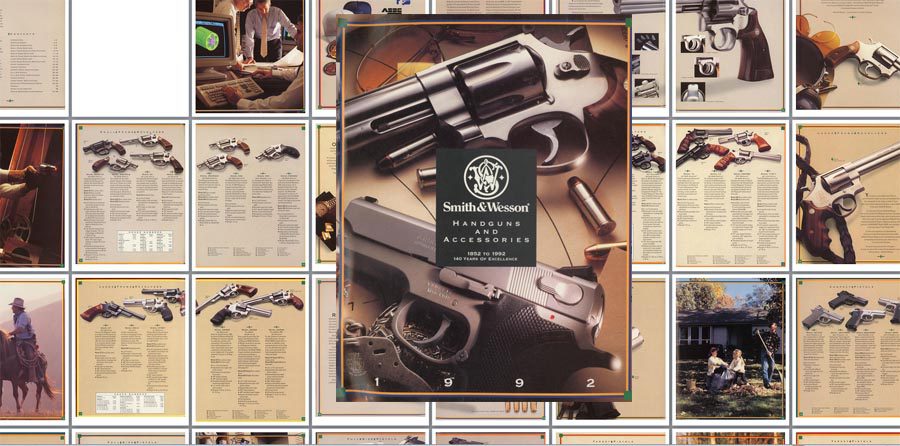 Smith & Wesson 1992 Gun Catalog - GB-img-0