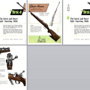BSA 1954 Short Action Rifle Flyer
