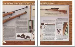 BSA 1981 Circa Center Fire Rifles Flyer