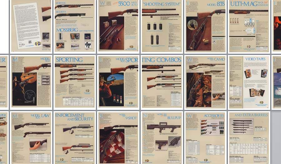 Mossberg 1989 Gun Catalog - GB-img-0