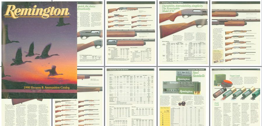 Remington 1990 Gun Catalog - GB-img-0