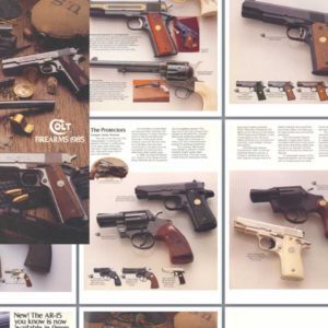 Colt 1985 Firearms Catalog