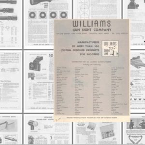 Williams 1970 Gun Sights & Products Catalog