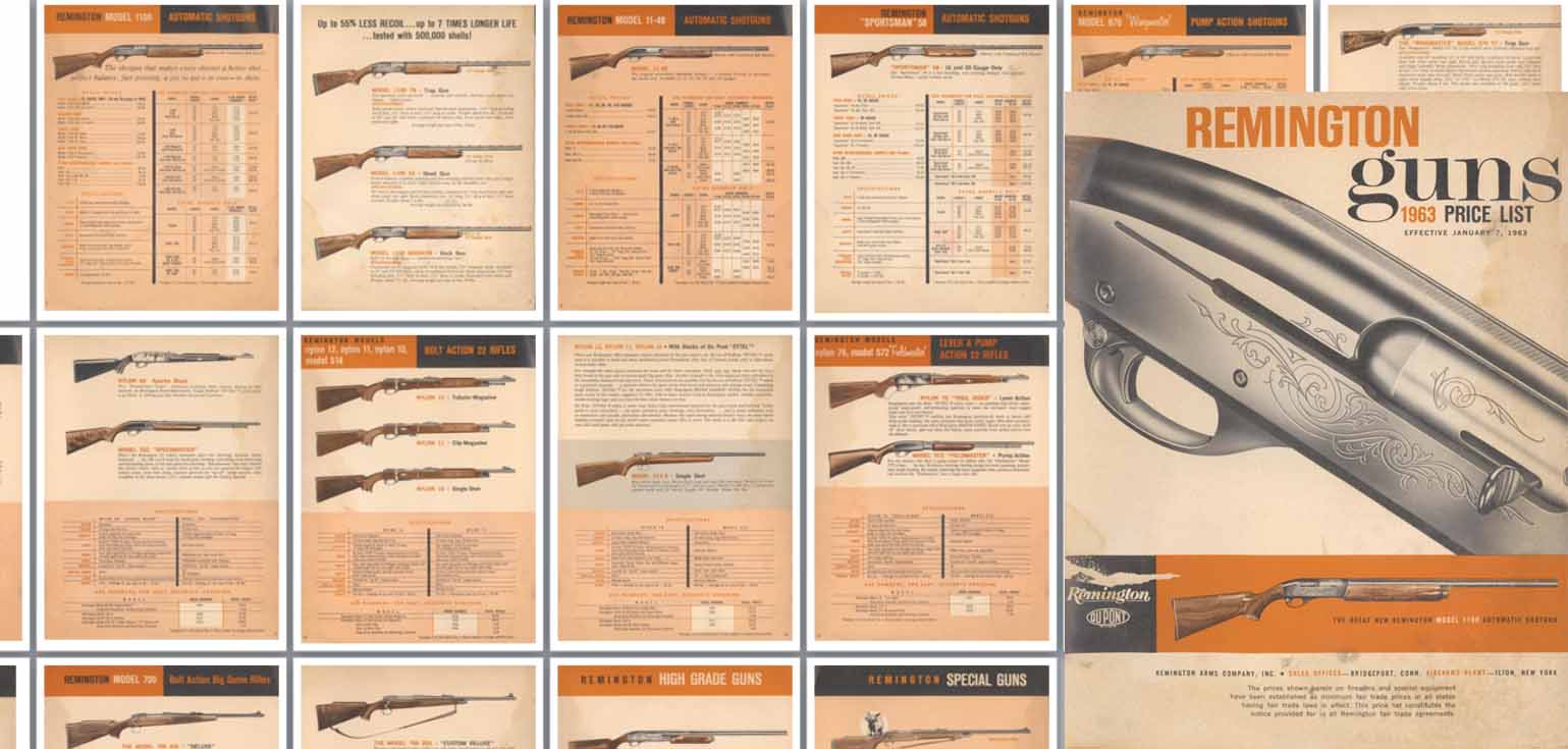 Remington 1963 Guns Price List - GB-img-0