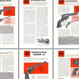 Ruger 1962 Circa Full Line Gun Catalog
