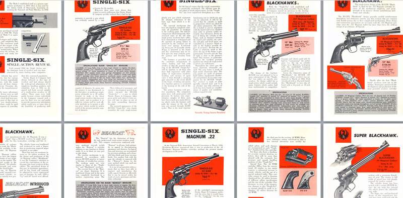 Ruger 1962  Full Line Gun Catalog - GB-img-0
