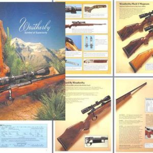 Weatherby 1980 35th Anniversary Gun Catalog