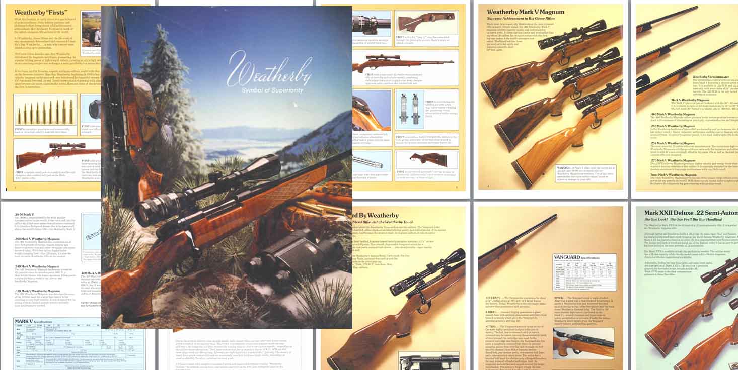 Weatherby 1983 Gun Catalog - GB-img-0