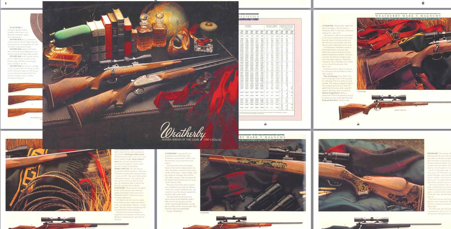 Weatherby 1990 Gun Catalog - GB-img-0
