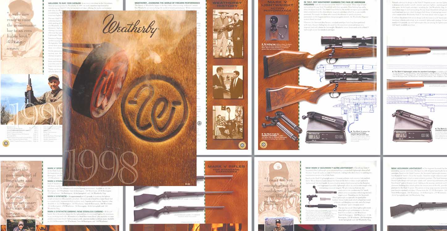 Weatherby 1998 Gun Catalog - GB-img-0