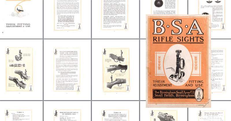 BSA 1916 Rifle Sights- Fitting and Adjustment - GB-img-0