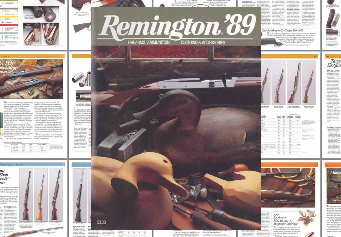 Remington 1989 Firearms Catalog - GB-img-0