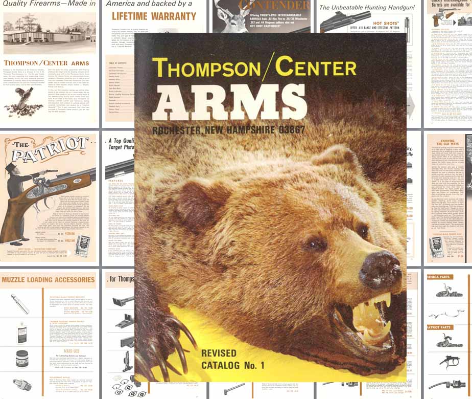Thompson Center Arms 1974 No. 1 Gun Catalog - GB-img-0