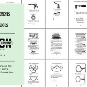Union Hardware Co. 1913 Circa (Eureka & BGI) Reloading, Whistles, Police Equip.
