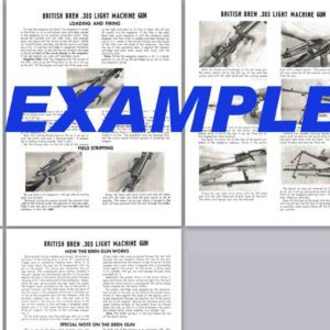 Bren (British) .303 LMG Manual