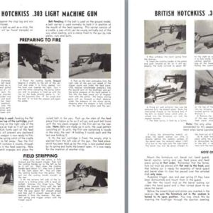 Hotchkiss (British) .303 Light Machine Gun Manual