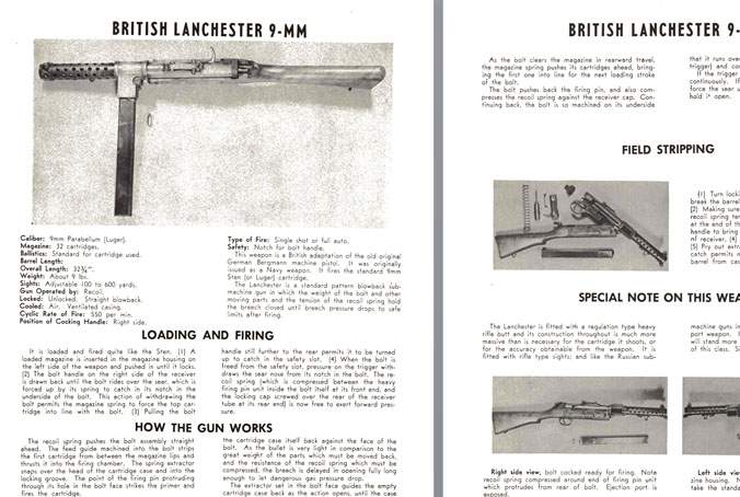 Lancaster (British) 9mm SMG Manual - GB-img-0
