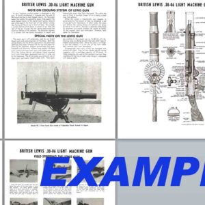 Lewis (British) .30-06 LMG Manual