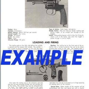 Rast-Gasser (Austrian) Revolver 8mm Field Stripping