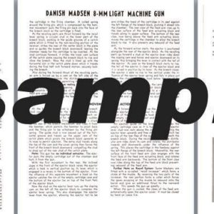 Madsen 8mm Light Machine Gun Manual