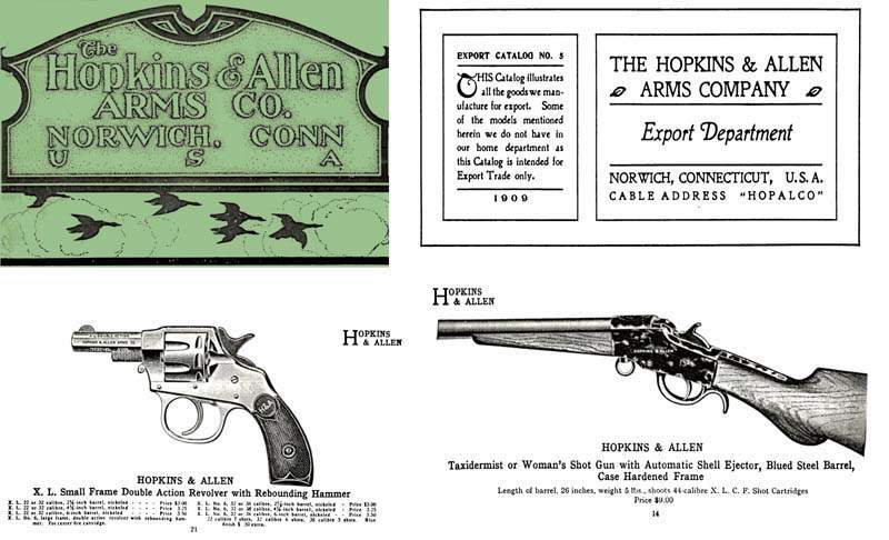 Hopkins & Allen 1909 Export Catalog - GB-img-0