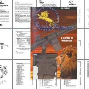 Armalite 1996 Gun Catalog & Exploded Parts Views