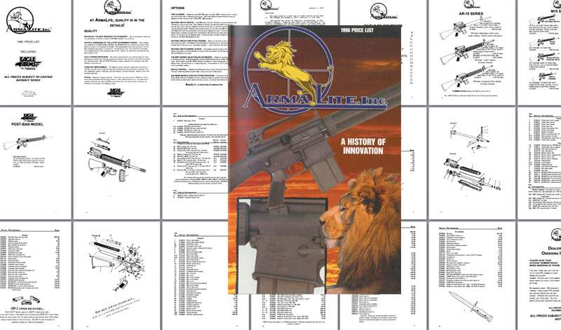 Armalite 1996 Gun Catalog & Exploded Parts Views - GB-img-0